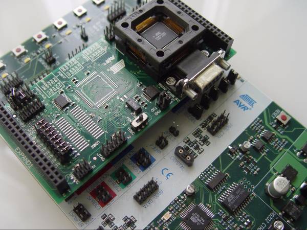 Wiring Prototype 3 - Atmel STK500 with ATmega128